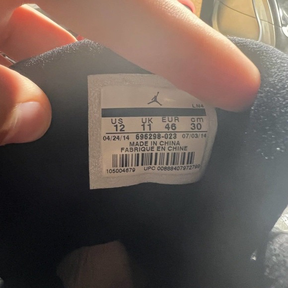 Size 12 - Air Jordan 13 Retro 'Reflective Silver' 696298-023 - Picture 11 of 14